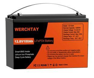 Акумулятор LiFePO4 12V/100AH для ДБЖ life100 фото