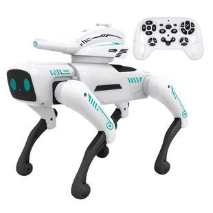 Робот пес з голосовим управлінням + пульт, Bluetooth, USB, Robot Dog 2 / Інтерактивний робот-собака для дітей 2844035345 фото